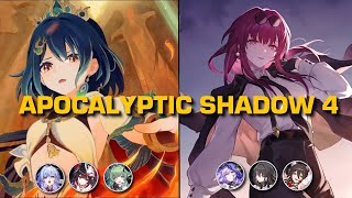 E0S1 Yunli Hypercarry & E0S0 Kafka DoT | Apocalyptic Shadow 4 | Honkai: Star Rail 2.5