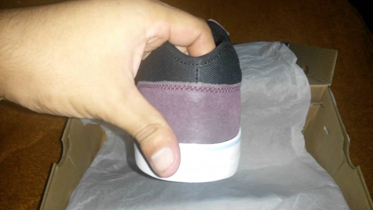 DC SHOES TONIK MEN'S LEATHER UPPER COLOR WINE (UNBOXING)