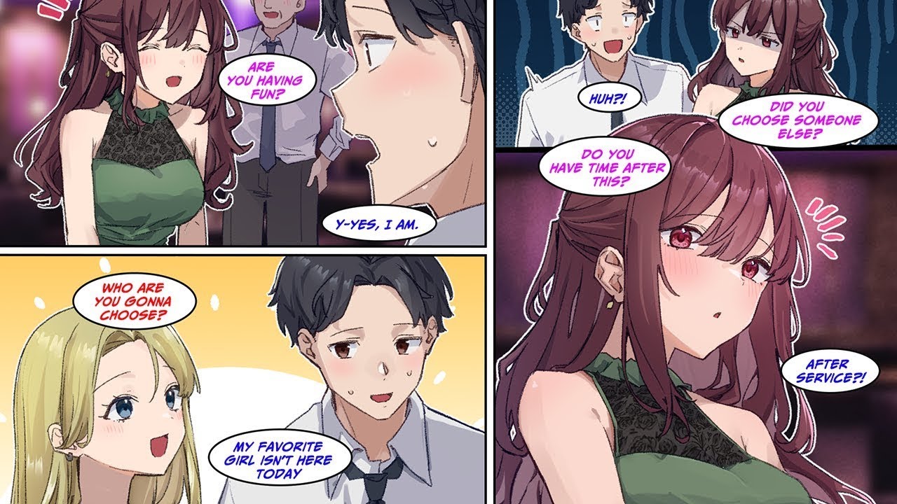 [Manga Dub] I went to a cabaret because my department manager wanted me to go...