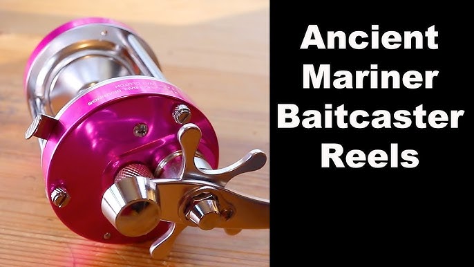 Purple – Ancient Mariner 6000 Left Hand Reel – Catfish & Crappie