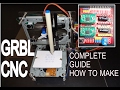 How to make GRBL+CNC V3 Shield+ Arduino based Mini CNC machine a Complete Giude
