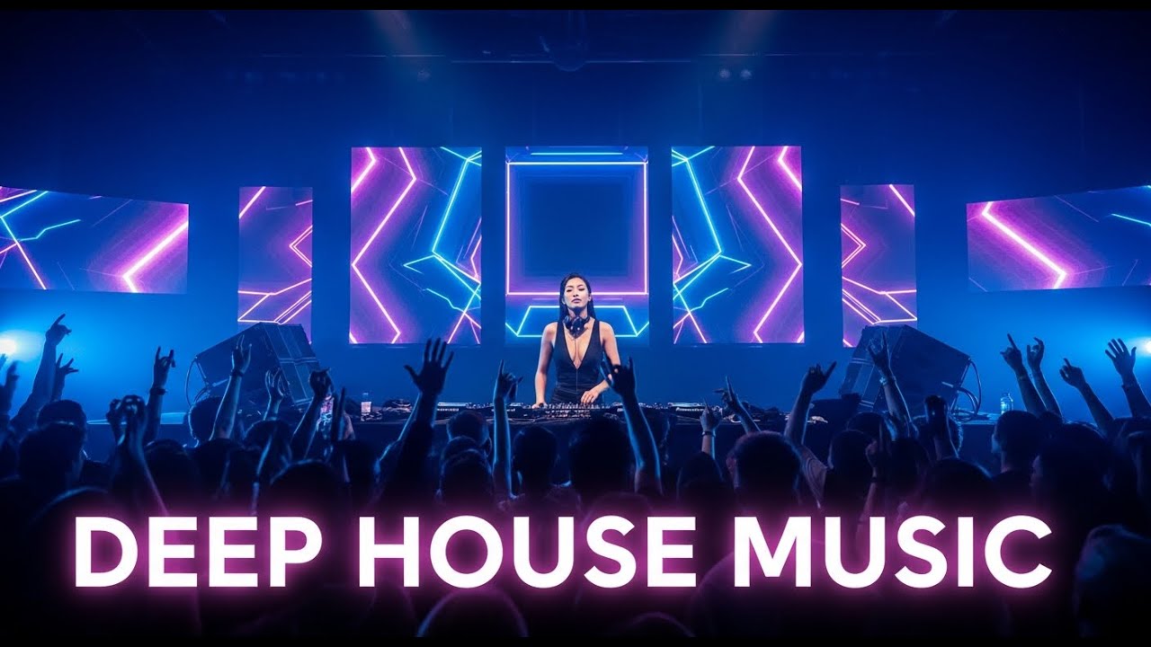 Deep House Party Beats 🌙 Deep Bass Club Mix for Late Night Energy and Dance Mood