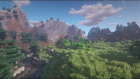 Minecraft BSL Shader Test - Ryzen 3 2300X - GTX 970 4GB
