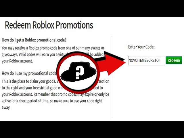 X 上的 ROBLOX Brasil：「Novo Promocode no #ROBLOX ! 😉 Use o Código: TWEET2MIL  No Site:   / X