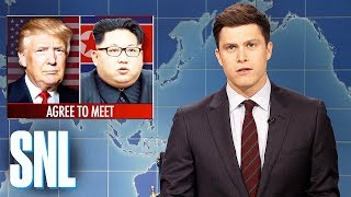 Weekend Update on Kim Jongun Meeting with Donald Trump  SNL