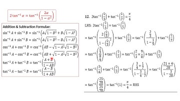 13.2_1 | 1st Year Mathematics PCTB | Inverse Trigonometric Functions