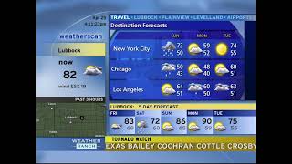 Lubbock TX Weatherscan