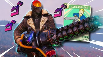 Fallout Gauss Minigun Builds are INSANE