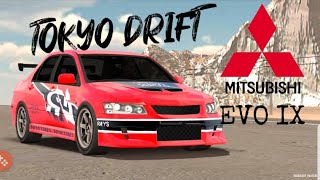 Tutorial DESIGN EVO 9 | Tokyo drift - car parking multiplayer