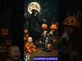 🤣😜 Funny Halloween adventure with Grim Reaper and tiny avengers🥳😂😜 #grimreaper #avengers #halloween