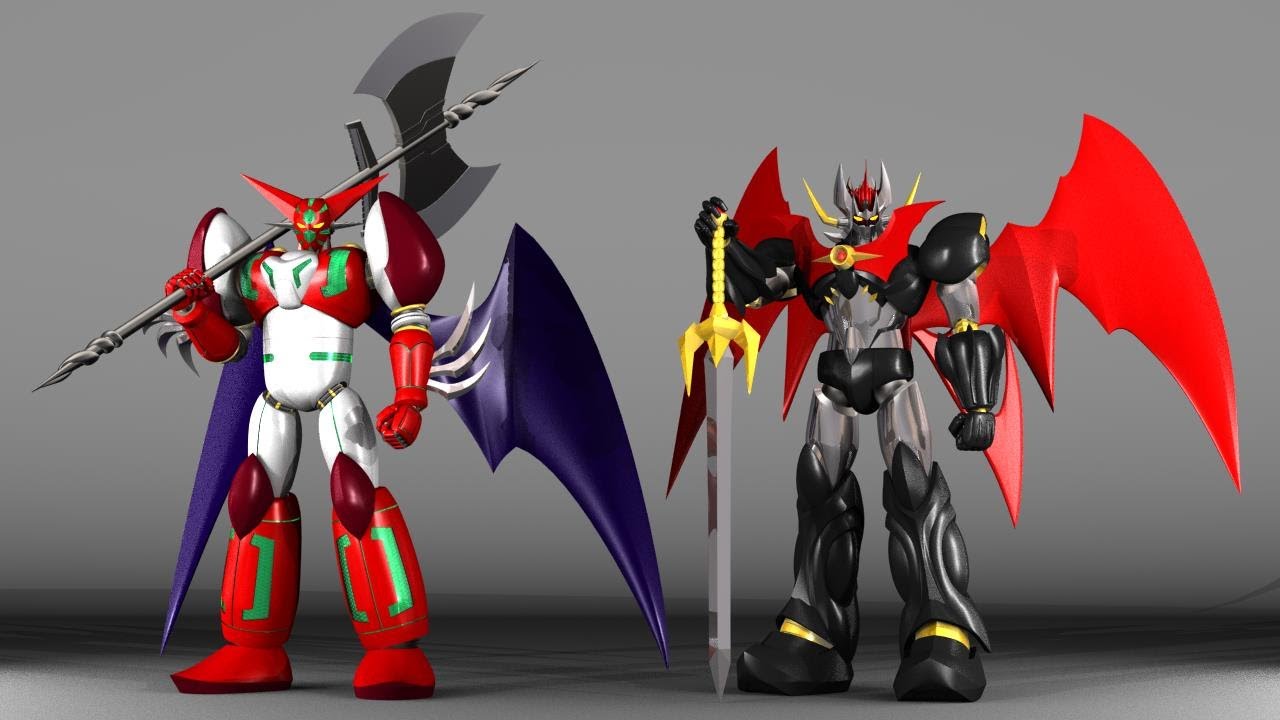 3Dモデリング】Shadeでスーパーロボットをつくってみた