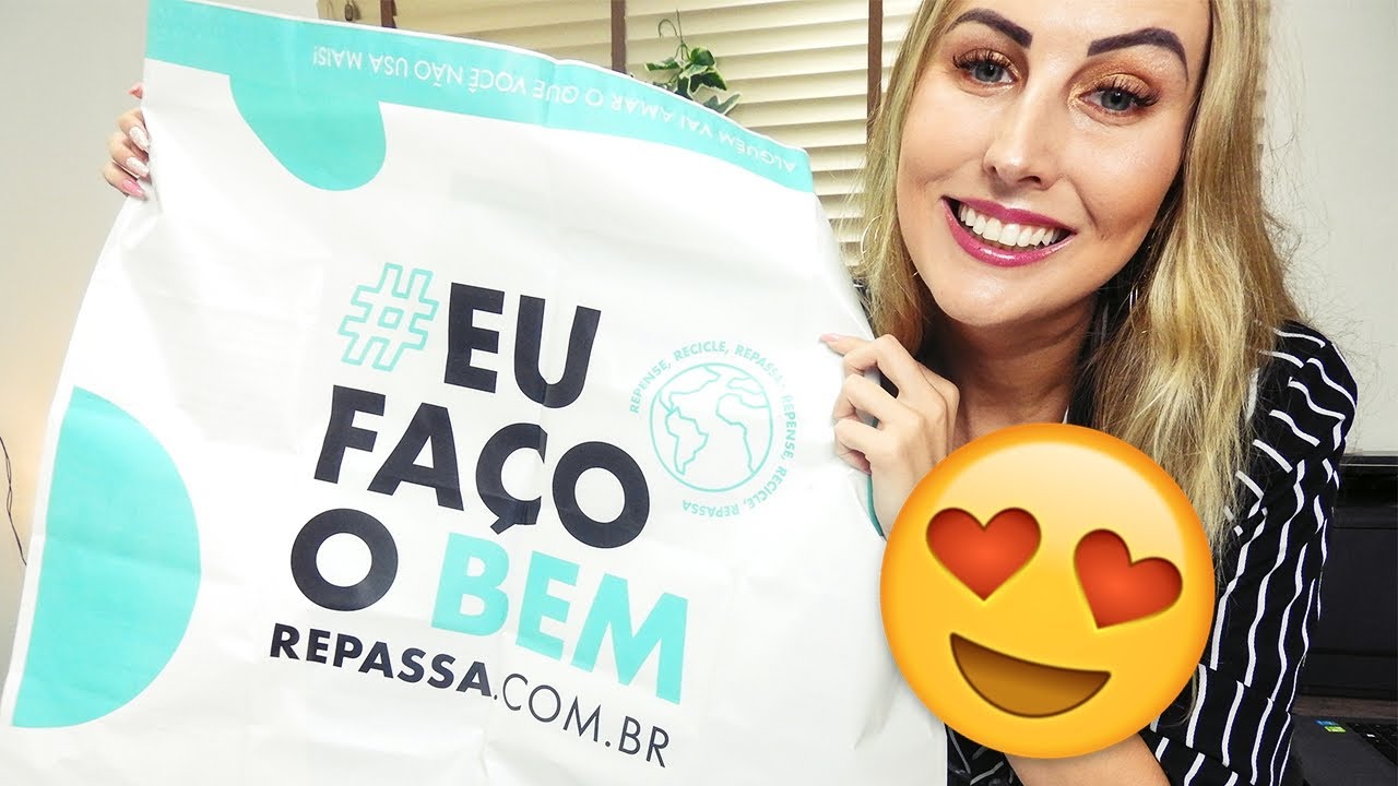 REPASSA | BRECHÓ ONLINE | Tem DINHEIRO PARADO no seu GUARDA-ROUPA! - YouTube