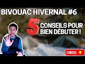 5 conseils pour bien DÉBUTER le bivouac dans la NEIGE !