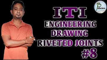 #ITI #EngineeringDrawing #RivetedJoints || Triple Riveted Lap Joint || Chain type || Zig zag type
