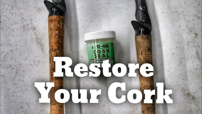 How To Redo Or Lengthen Cork Fishing Rod Handle DIY BFS 