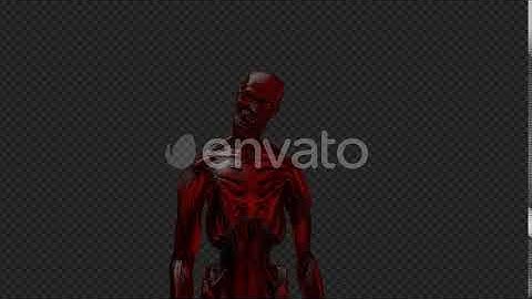 Scary Skeleton | Motion Graphics - Envato elements