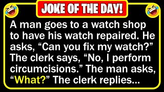 🤣 BEST JOKE OF THE DAY! - A man walks down the street, and suddenly notices...  | Funny Jokes