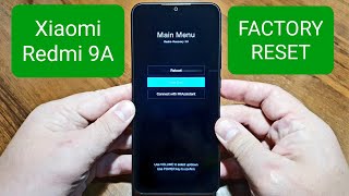 XIAOMI REDMI 9A M2006C3LG factory reset / сброс до заводских настроек