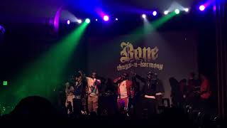 Bone Thugs-N-Harmony @ The Regent Theatre, Los Angeles. 1/19/23