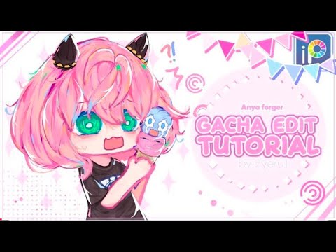 🌸 Gacha Edit Tutorial || Ft. Anya Forger|| Spy X Family 