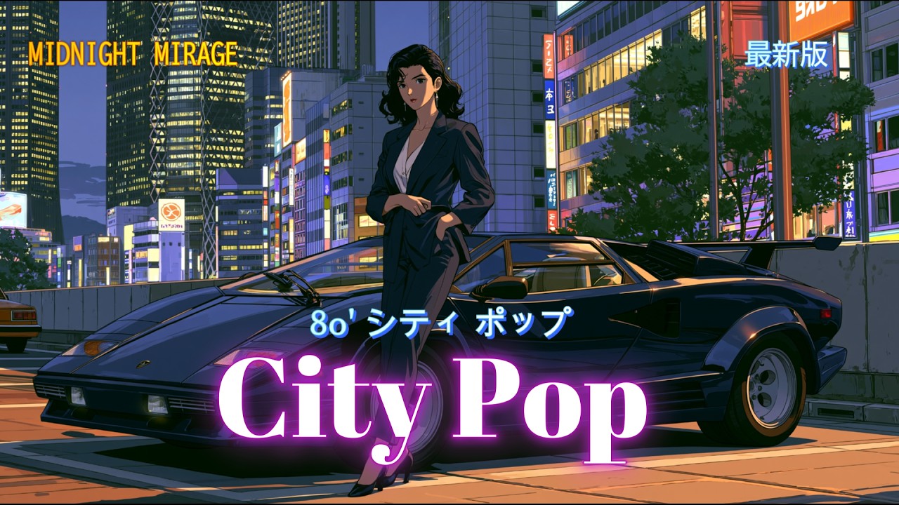 懐かしい80年代のサウンドです 日本のシティポップ Japanese City