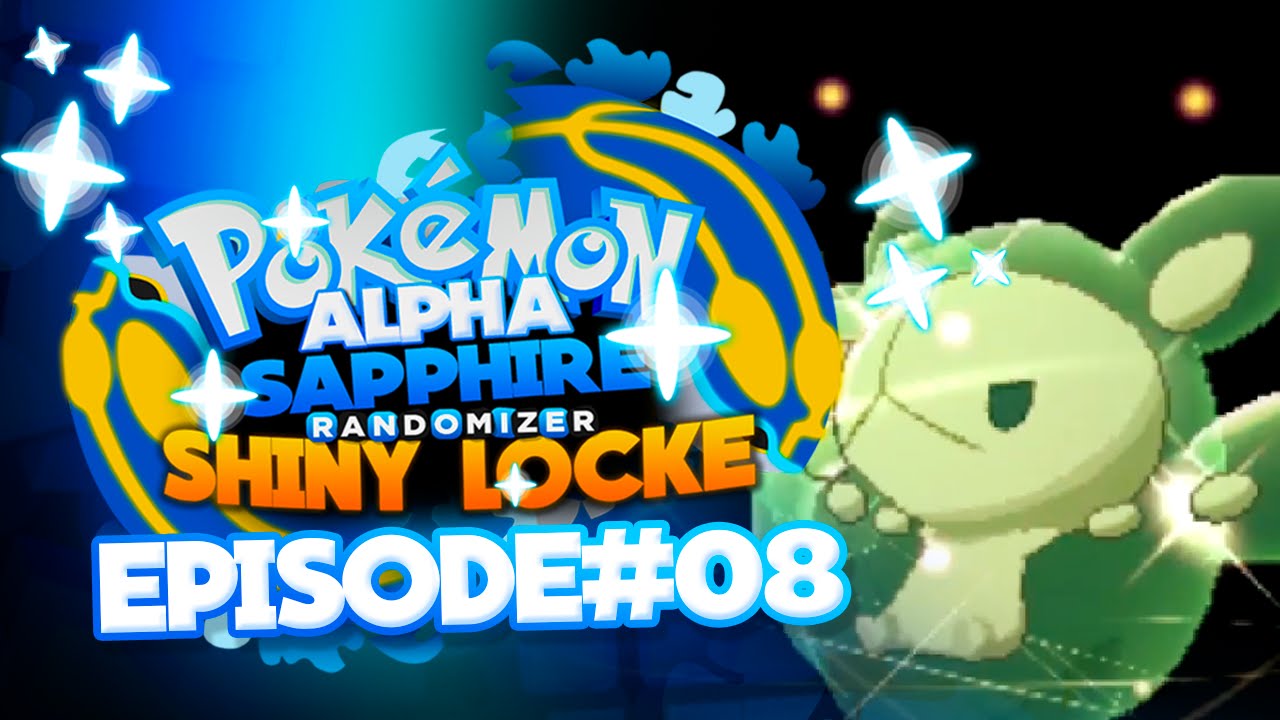 Pokemon Alpha Sapphire Randomizer ShinyLocke Let's Play w/ aDrive Ep 8 "WORST TEAMMATE EVER!"