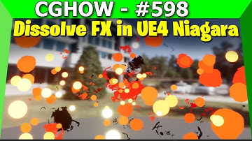 Dissolve FX in UE4 Niagara Tutorial | Download Files