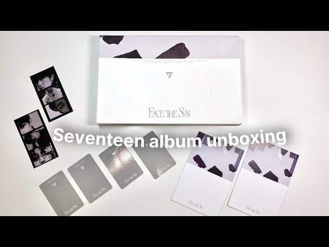 🏍️ Распаковка альбома seventeen face the sun pioneer version | K-pop album unboxing