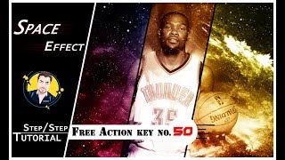 Space Photo Effect In Photoshop ( free action key) screenshot 5