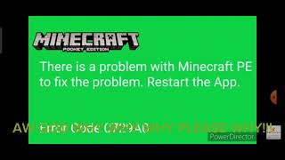 Minecraft PE killscreen (ft: @storcharge & @rainbowhitsmashhit)