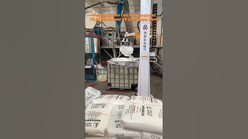 Unpacking & Feeding, PE, 50KG #stacking #palletizer #palletizing #factory #pallet #robot