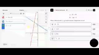 Solving every SAT question with desmos #math #SAT #desmos #mathematics 