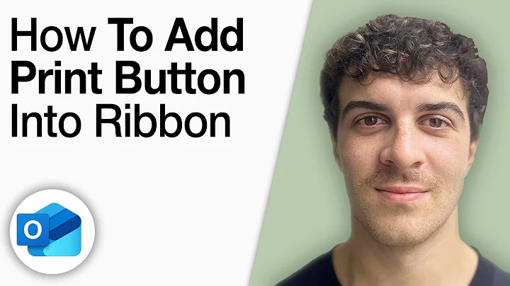How To Add Print Button into Outlook Ribbon [2025 Full Guide]