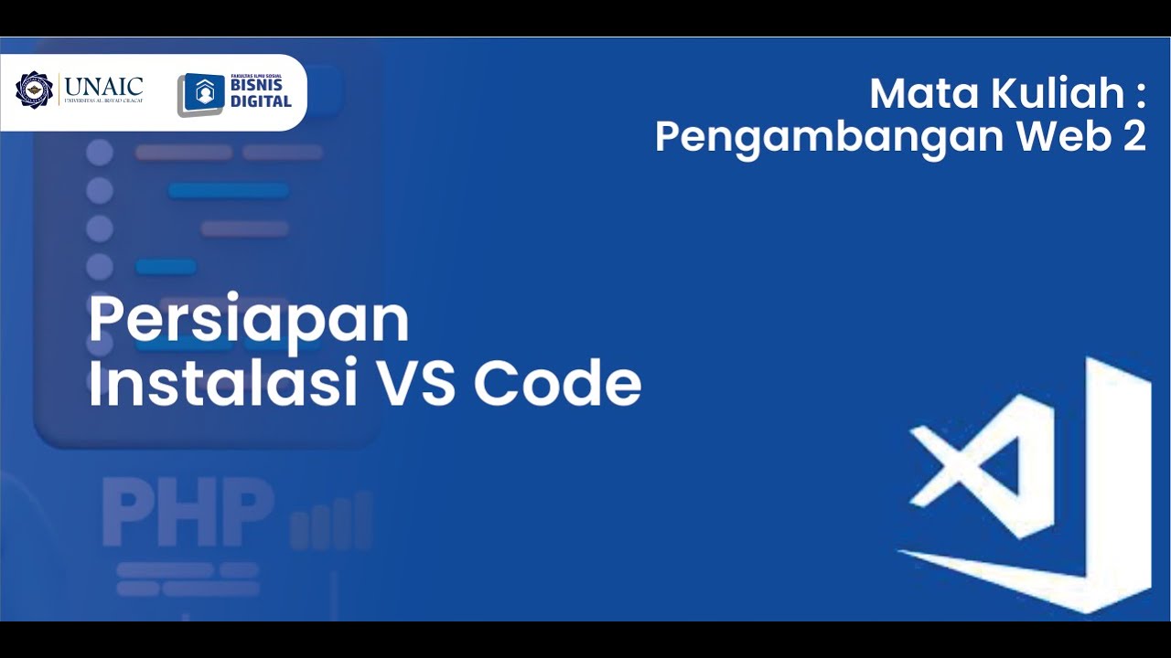Pengenalan Visual Studi Code - Instalasi Ekstensi Visual Studio Code ...