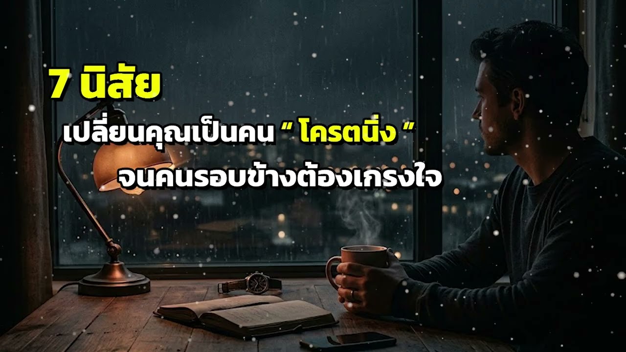 7 นิสัยที่เปลี่ยนคุณเป็นคนโครตนิ่ง จนคนรอบข้างต้องเกรงใจ