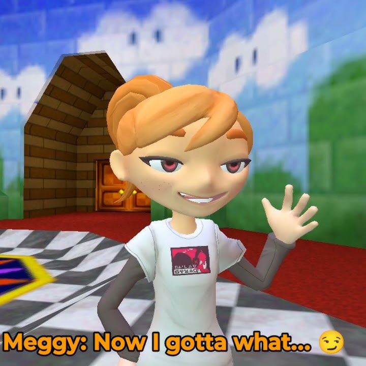 Mario x Meggy flirting be like: #shorts