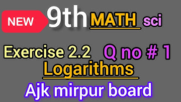 New book Math class 9th solve Ex 2.2 ajk board || new book Math class 9th solve Ex Q 1 Ajk board