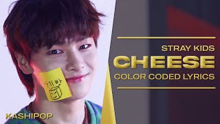 Stray Kids - Cheese (Color Coded Lyrics) Resimi