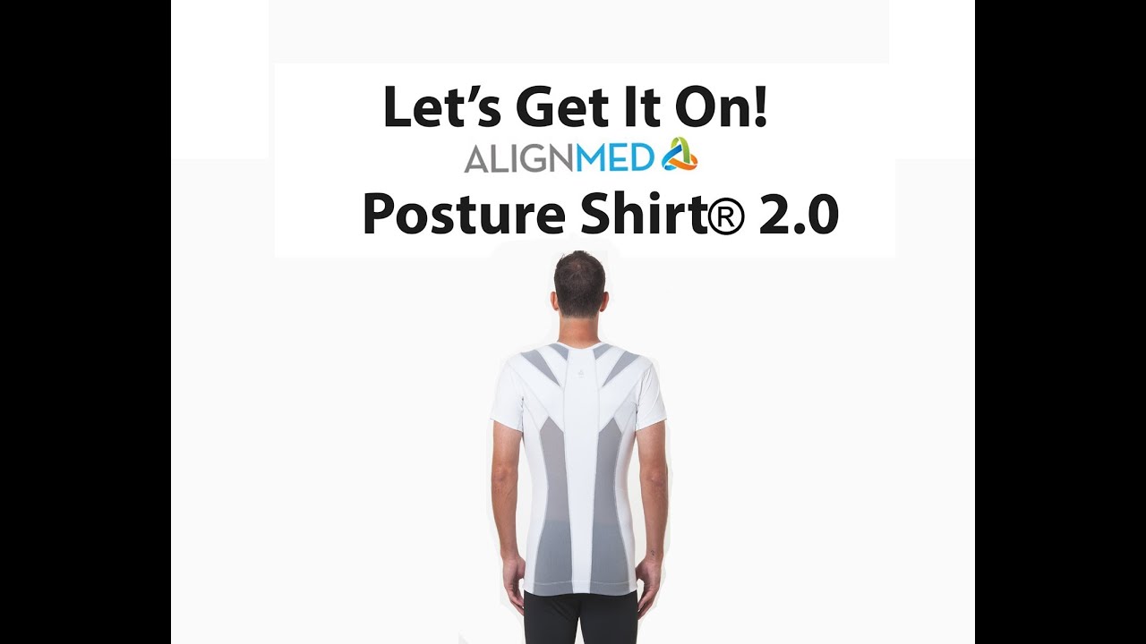 Introducing The Alignmed Posture Shirt®: Better Posture by Just