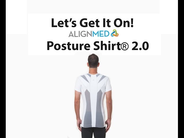 Introducing The Alignmed Posture Shirt®: Better Posture by Just Wearing a  Shirt 