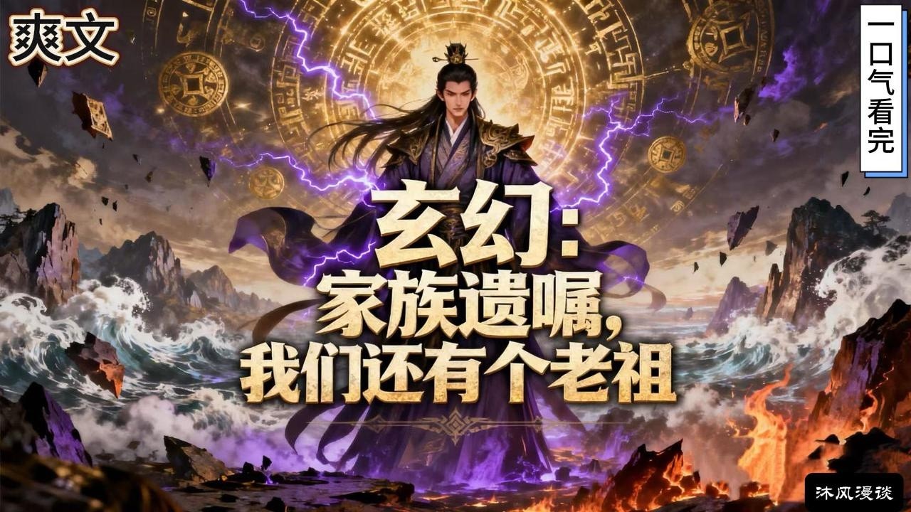 完结《玄幻：家族遗嘱，我们还有个老祖》穿越荒古，意外成为历代家族遗嘱中的老祖？至尊系统，竟被宿主吓得连夜跑路？加载万物，加载万古强者遗留的本源之力！動漫 #穿越#有声漫画#爽文#玄幻 #无敌