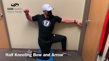 Half Kneeling Bow and Arrow