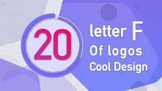 20 F letter logos 2021 | F Letter logo design | F logo 2021| adobe illustrator