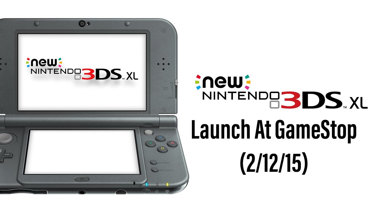 New Nintendo 3DS XL Launch At GameStop (2/12/15) YouTube
