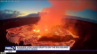 Hawaii's Kilauea volcano erupts again