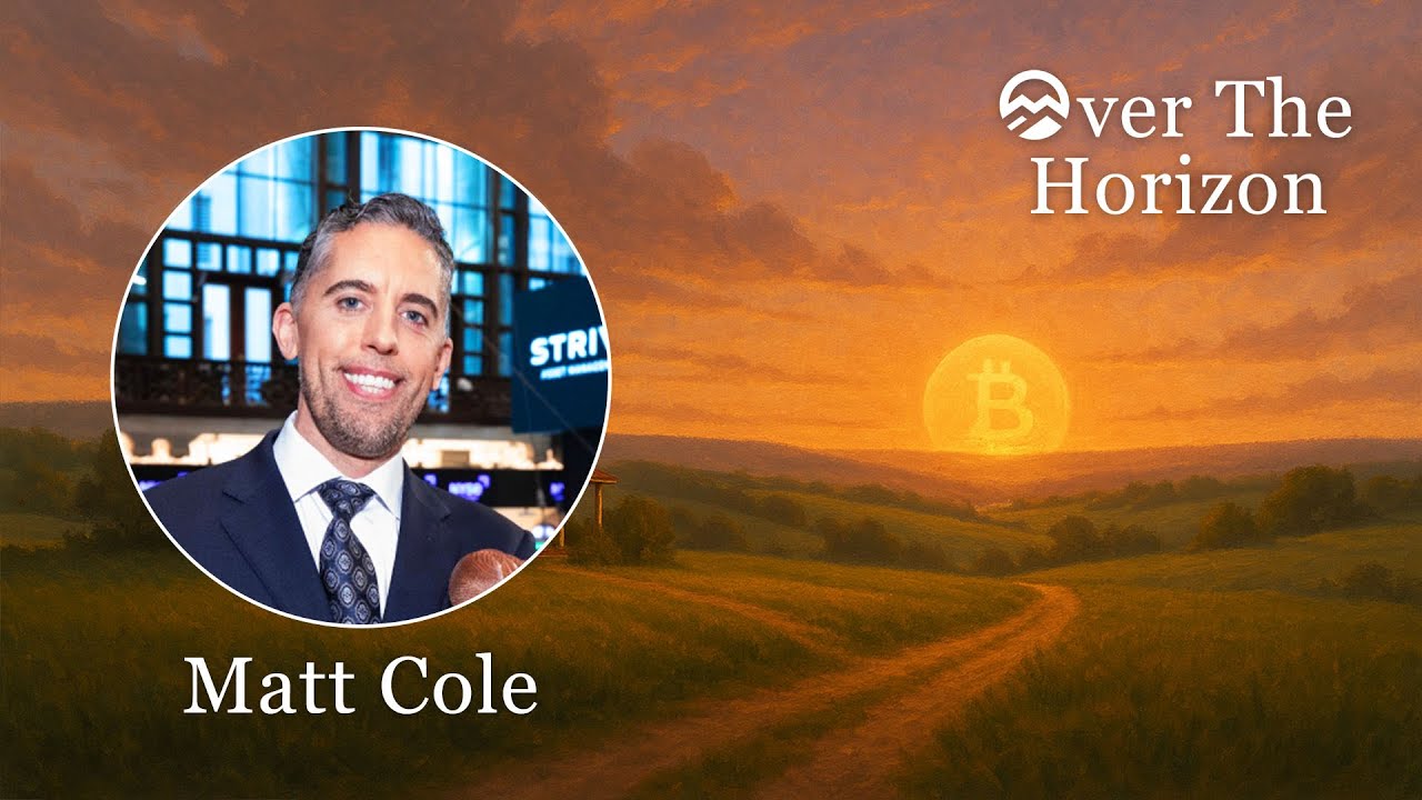 Beating Bitcoin: Inside Strive’s Treasury Strategy with Matt Cole