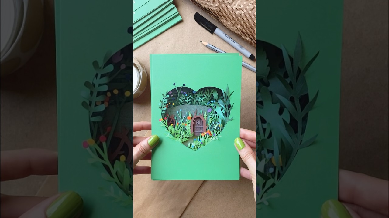 Summer in a set of three art cards 🌾