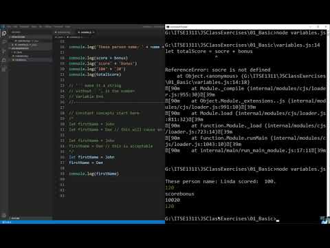 Basic Elements of JavaScript Part 3