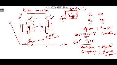 analog ic design 39  Simple current mirror and Random mismatch