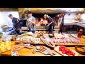 Insane food in romania  gigantic medieval bbq  mangalica hairy pig